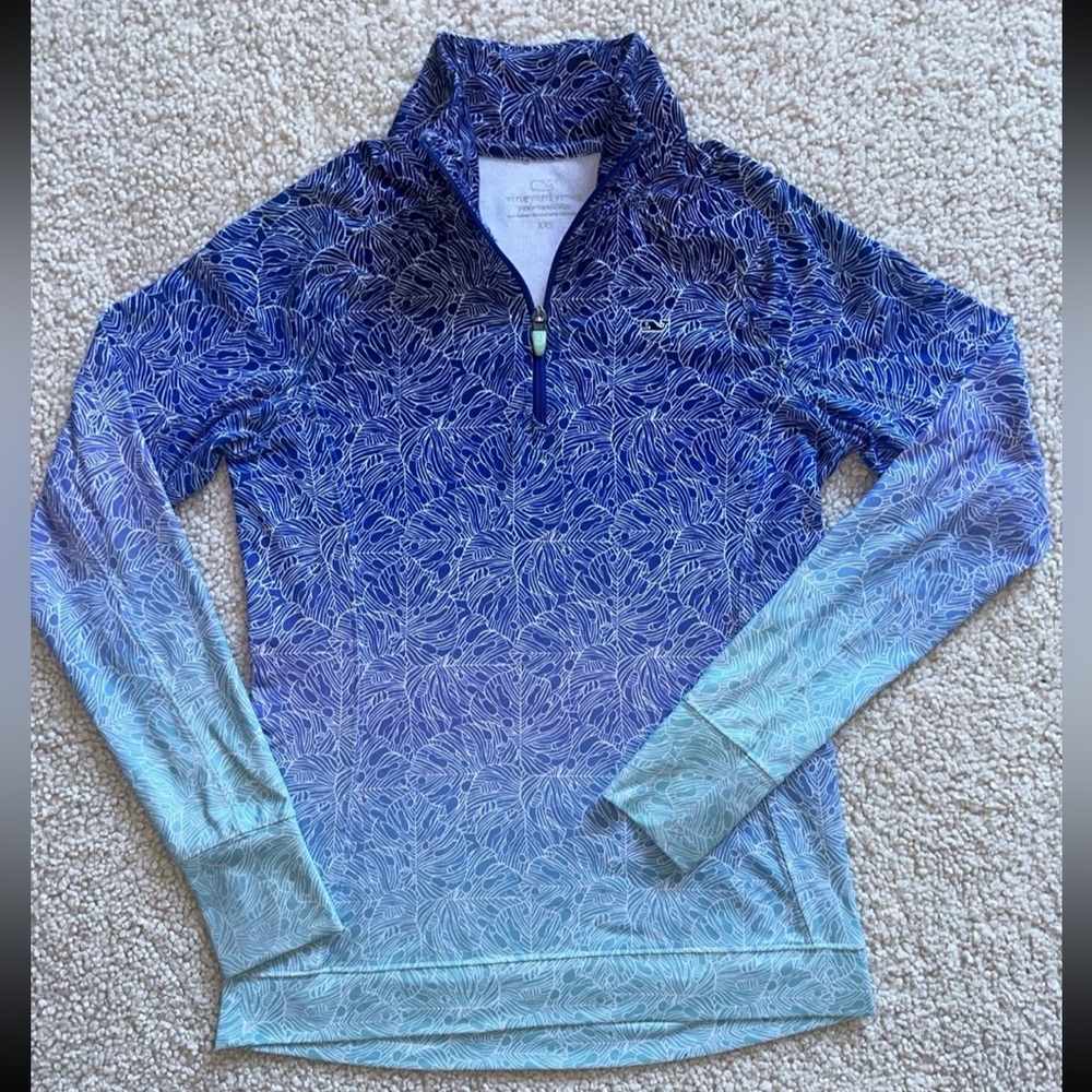 Vineyard Vines performance 1/2 zip pullover